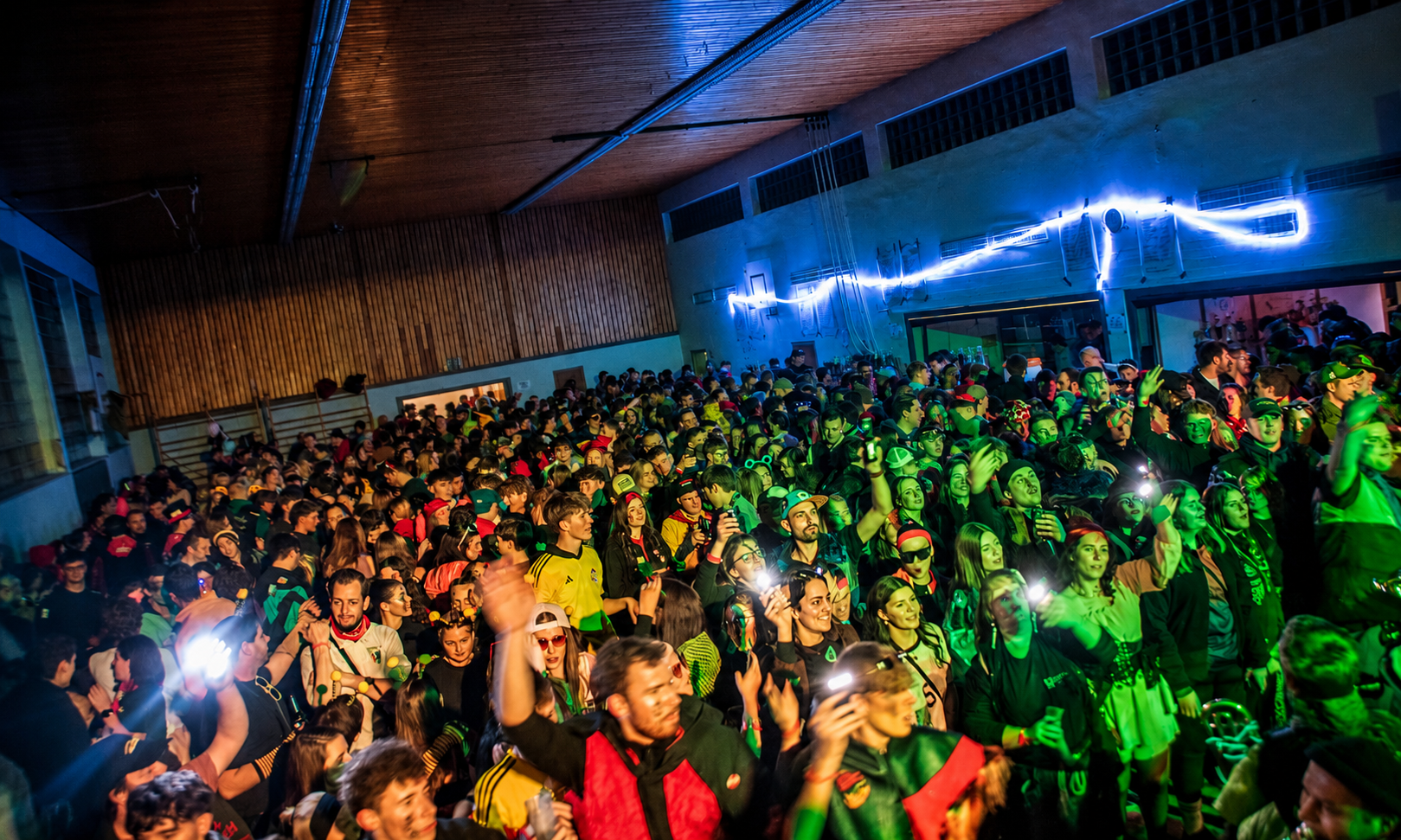 Crowd at an event